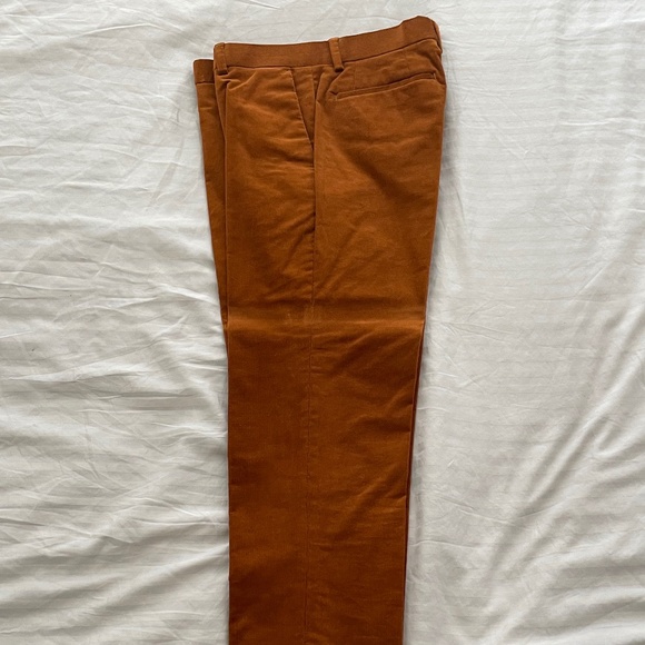 Topman 2-piece Copper Corduroy Suit Jacket & Pants - Picture 7 of 9